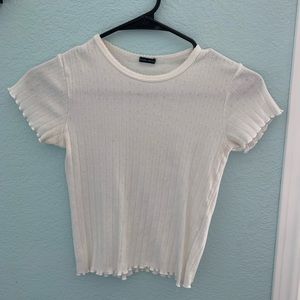 Brandy Melville women’s white shirt